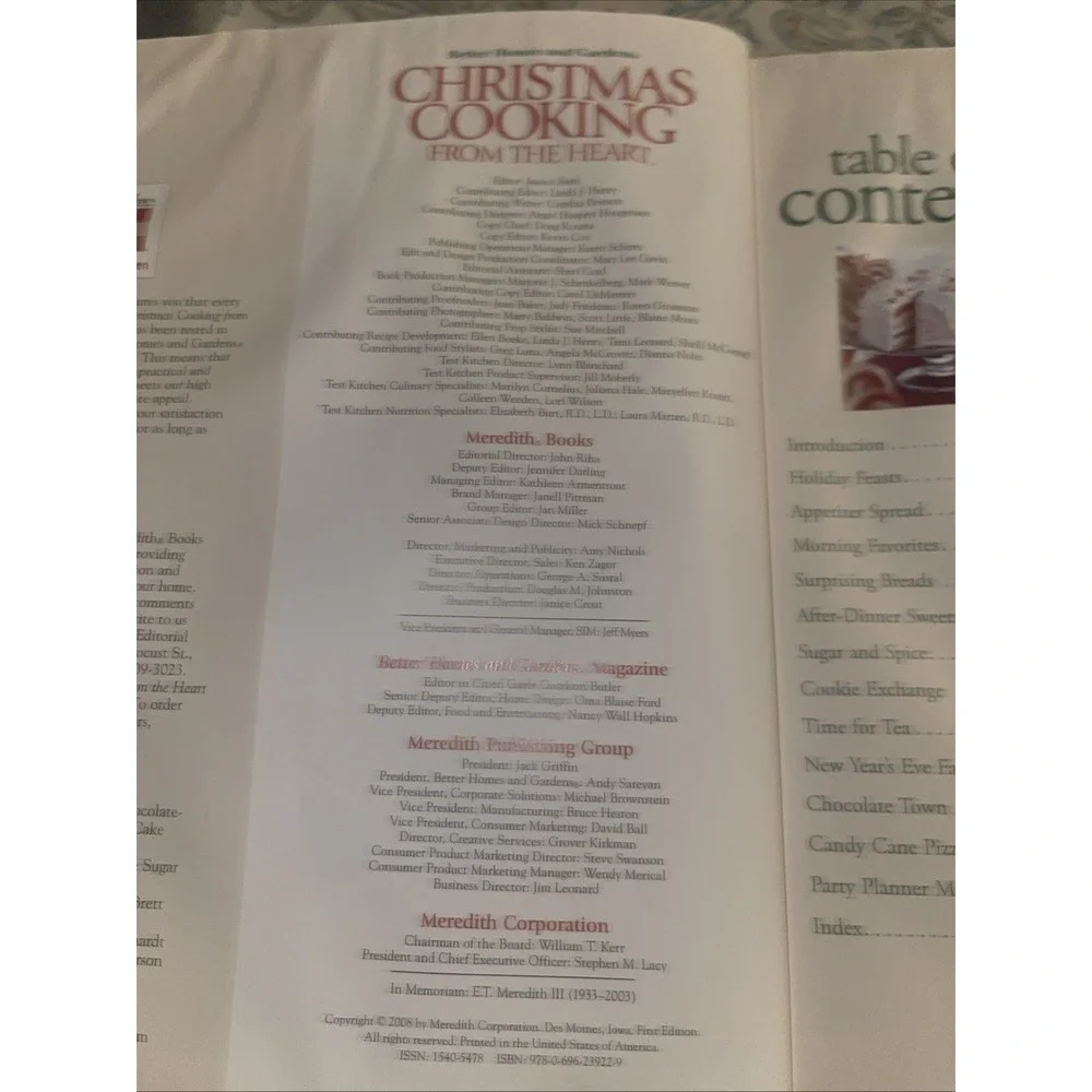 Christmas Cooking from the Heart by‎ Better Homes and Gardens